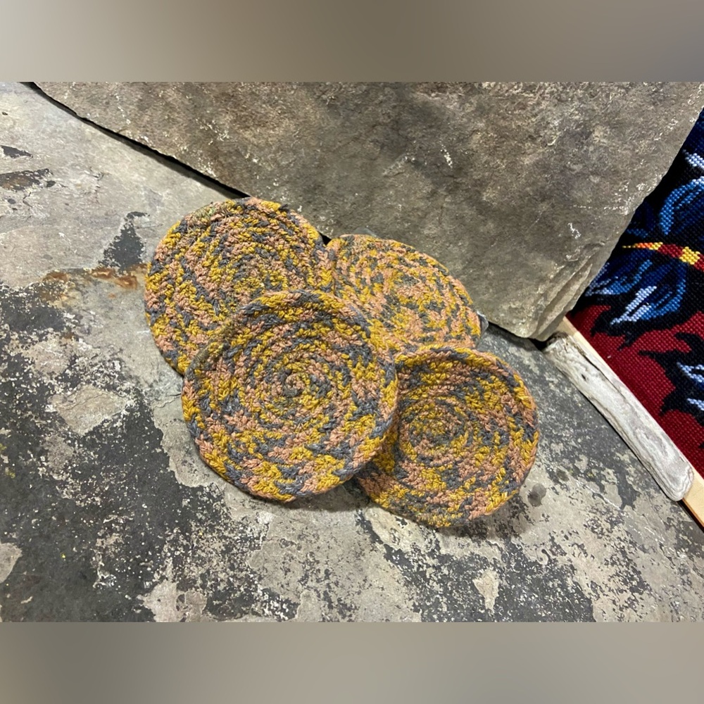 Ethically Made Rug Coasters - Picture 6 of 9